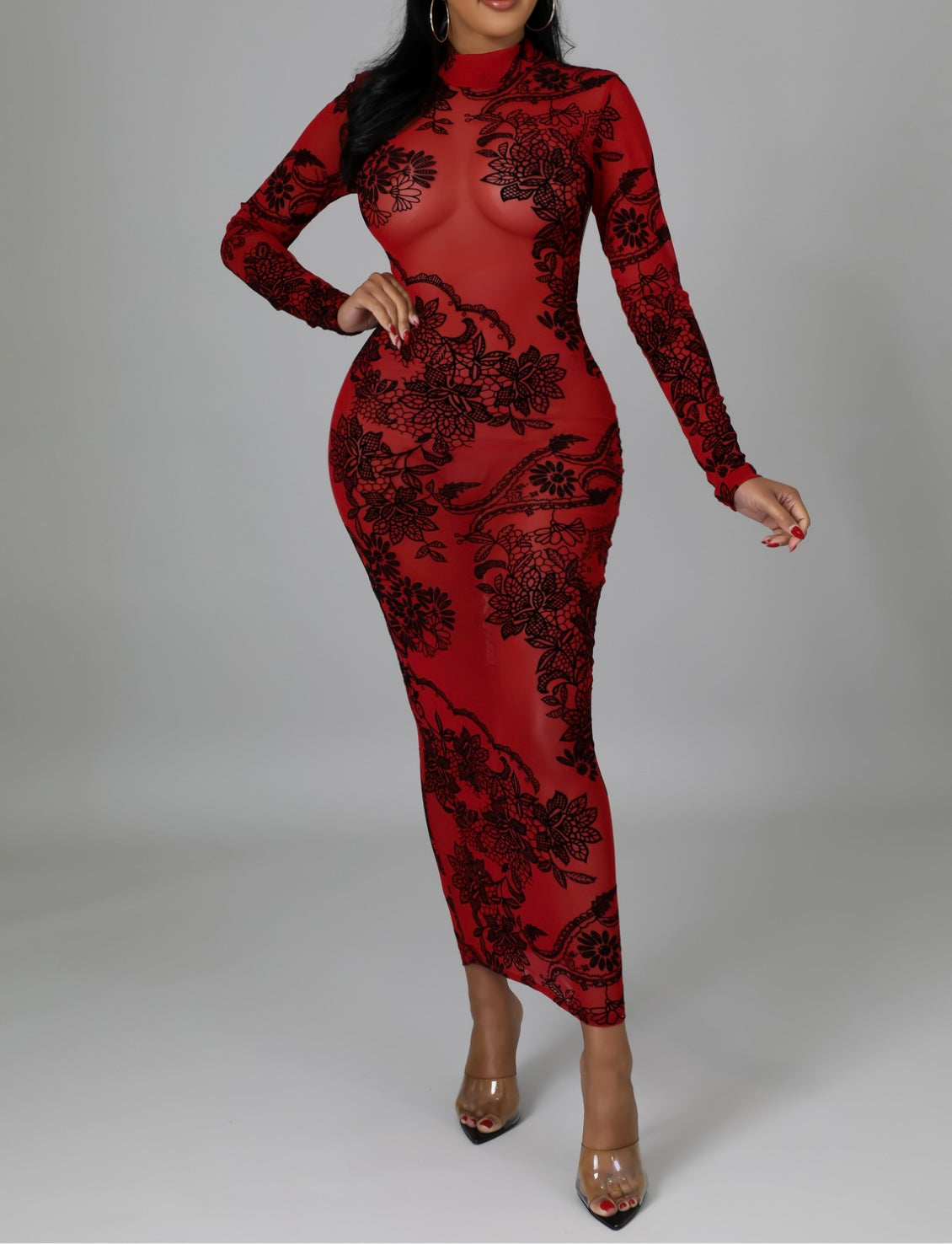 RED DRAGON DRESS – House of Noir